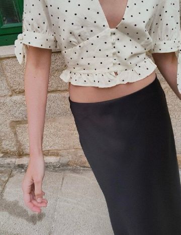Top Zara, alb