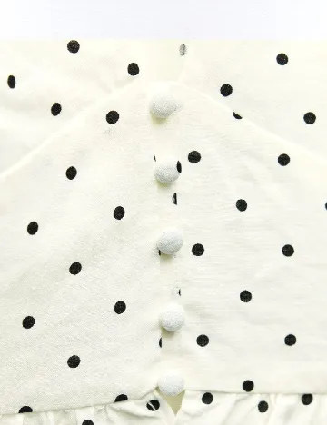 Top Zara, alb