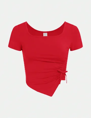 Top Shein Kids, rosu