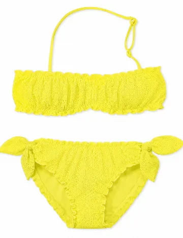 Costum de baie Zara, galben