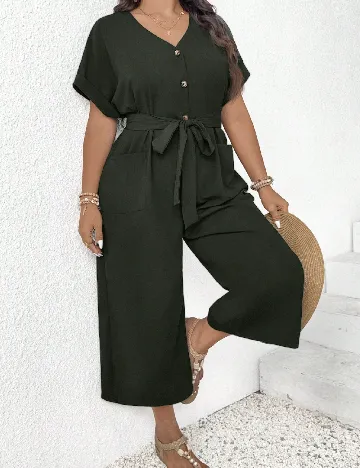 Salopeta SHEIN CURVE, verde
