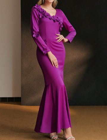 Rochie lunga MOTF, mov