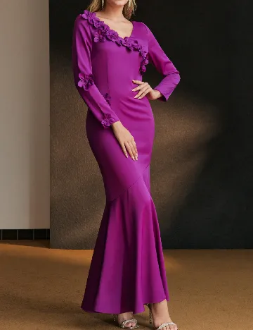 Rochie lunga MOTF, mov