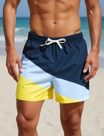 Short de baie SHEIN, mix culori