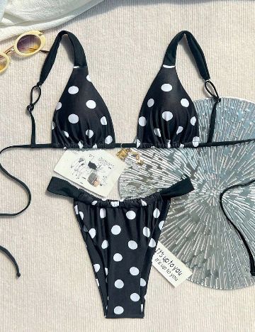 Costum de baie SHEIN, negru