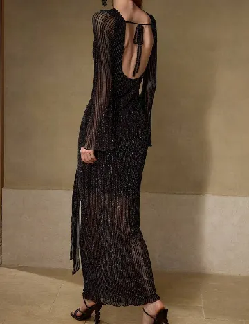 Rochie lunga MOTF, negru