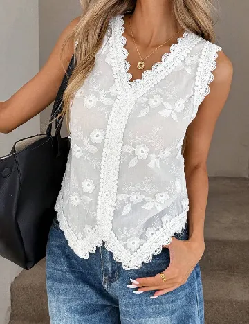 Bluza SHEIN, alb