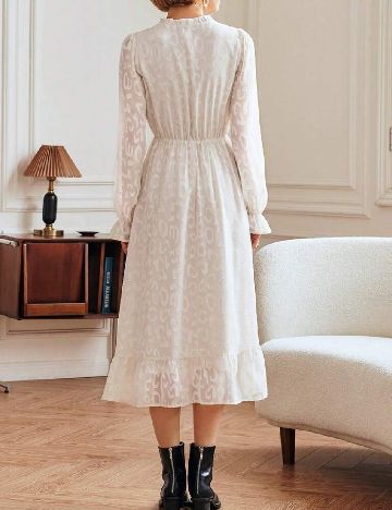 Rochie medie SHEIN, crem