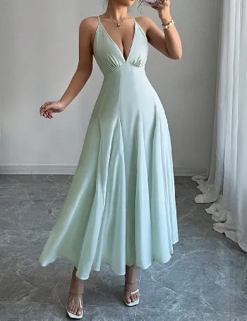 Rochie lunga SHEIN, bleu