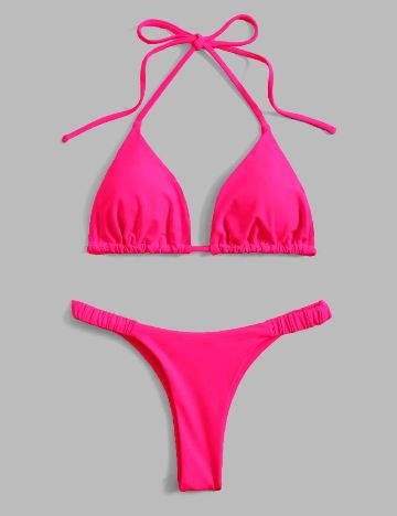 Costum de baie SHEIN, roz