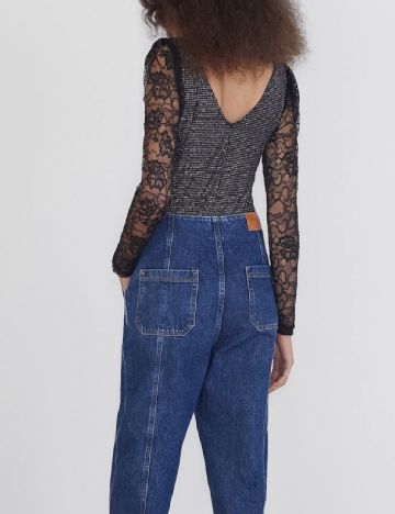 Body Zara, negru/gri