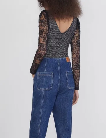 Body Zara, negru/gri