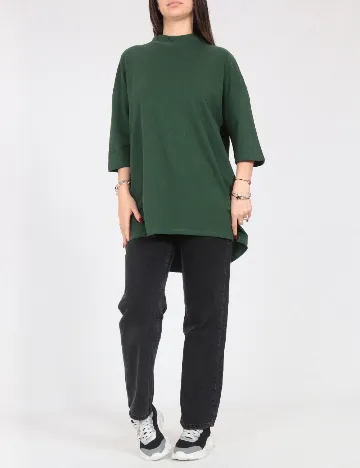 Tricou Oversize Zara, verde