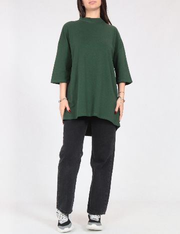 Tricou Oversize Zara, verde