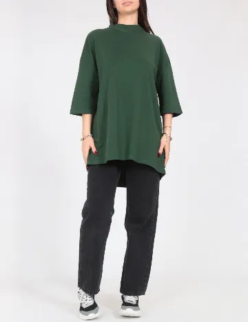 Tricou Oversize Zara, verde