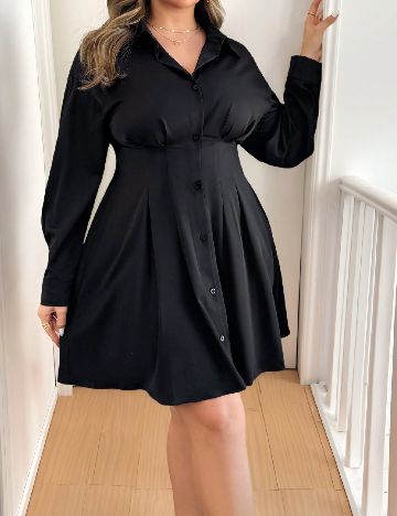 Rochie scurta SHEIN CURVE, negru