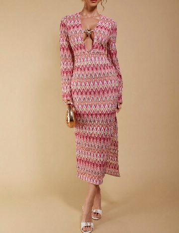 Rochie lunga SHEIN, roz