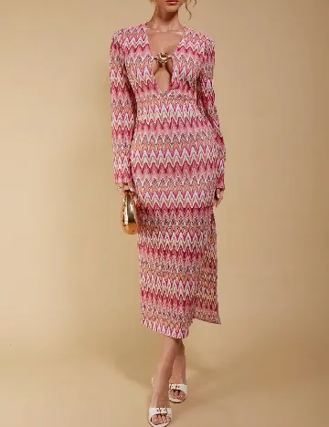 Rochie lunga SHEIN, roz