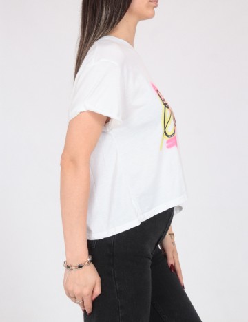 Tricou Bershka, alb