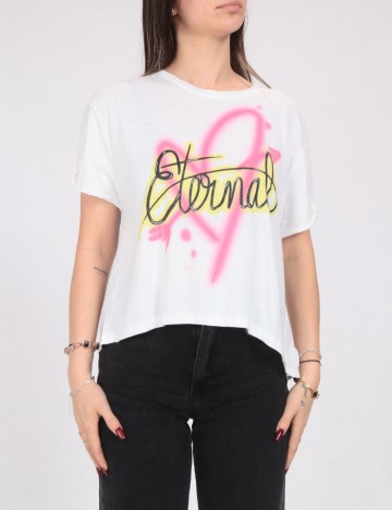 Tricou Bershka, alb