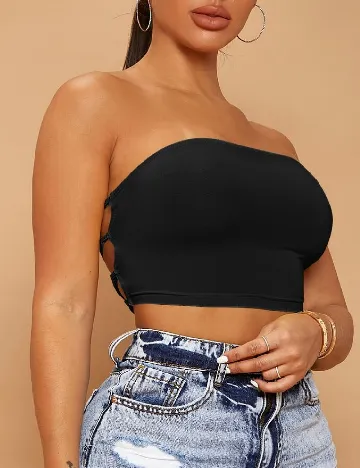 Top SHEIN, negru