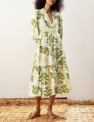 Rochie medie SHEIN, verde