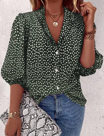 Bluza SHEIN, verde