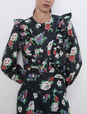 Bluza Zara, floral print