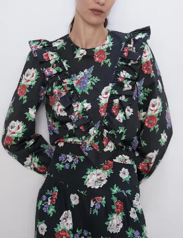 Bluza Zara, floral print