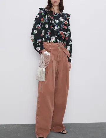 Bluza Zara, floral print