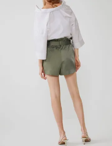 Pantaloni scurti Zara, verde