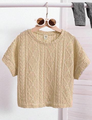 Top Shein Kids, crem