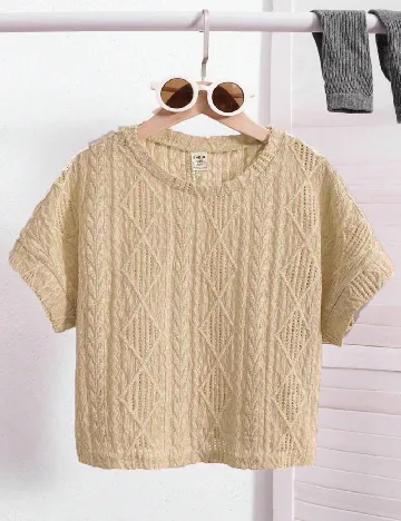 Top Shein Kids, crem