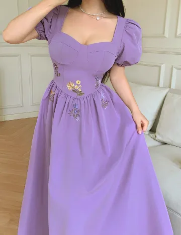 Rochie lunga SHEIN, mov