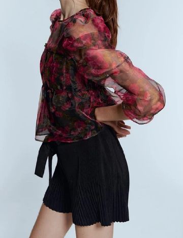 Pantaloni scurti Zara, negru