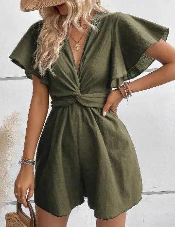 Salopeta SHEIN, verde