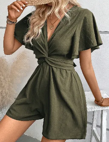 Salopeta SHEIN, verde