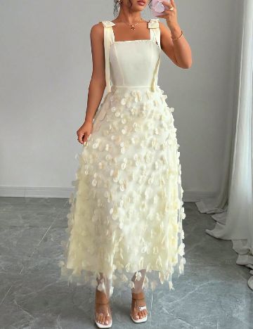 Rochie medie SHEIN, galben