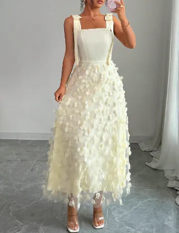 Rochie medie SHEIN, galben