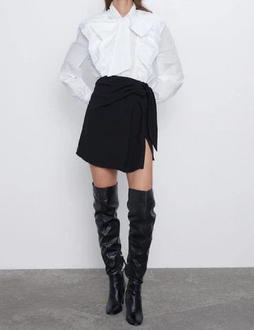 Pantaloni scurti Zara, negru