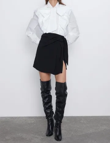 Pantaloni scurti Zara, negru