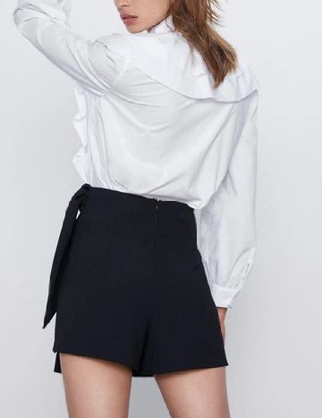 Pantaloni scurti Zara, negru