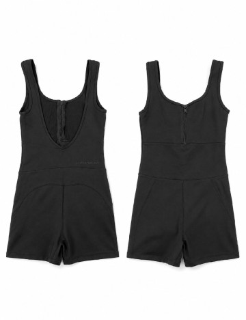 Salopeta modelatoare Bershka, negru