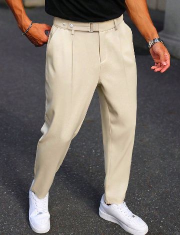 Pantaloni SHEIN, crem