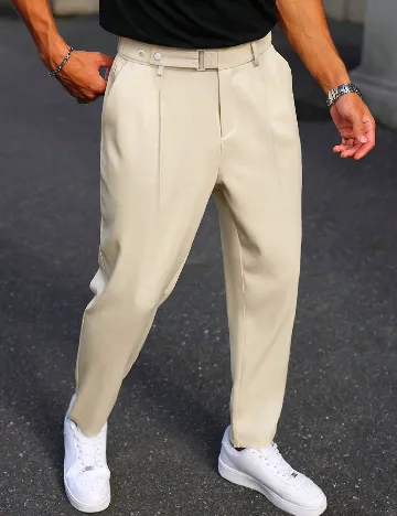 Pantaloni SHEIN, crem