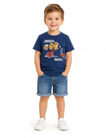 Tricou Zara, bleumarin