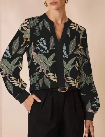 Bluza SHEIN, negru