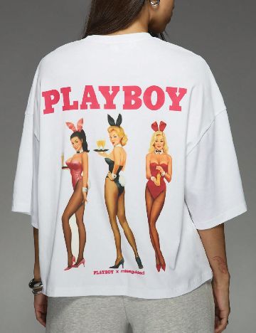 Tricou Oversize Missguided, alb
