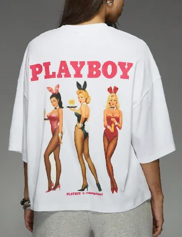 Tricou Oversize Missguided, alb