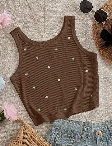 Top SHEIN CURVE, maro